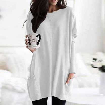 New Long Sleeve Pocket T-shirt