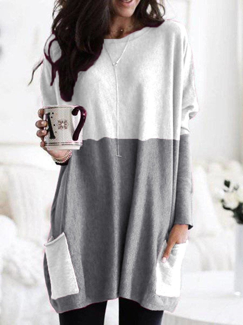 New Long Sleeve Pocket T-shirt