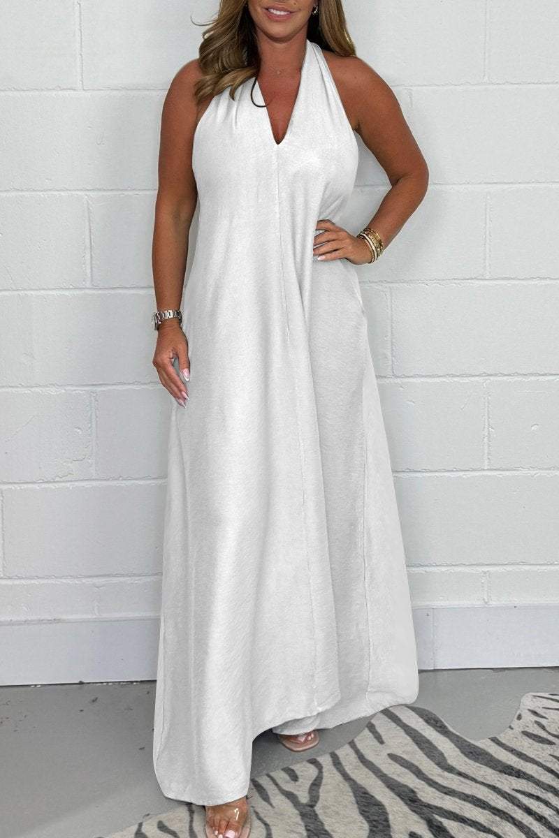 T-back Floaty Dress Floaty Maxi Dress
