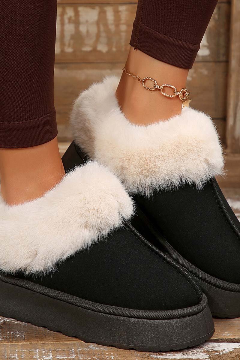 Thickened, Warm and Comfortable Outer Wear Plush Snow Boots