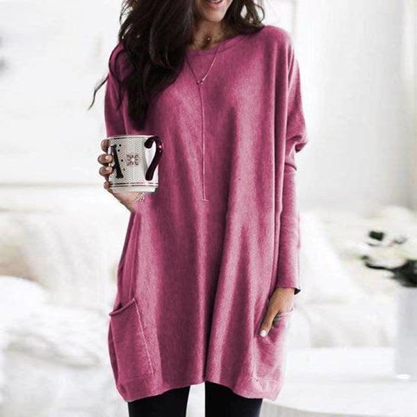 New Long Sleeve Pocket T-shirt