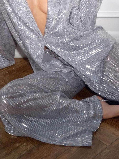Sequined Pants