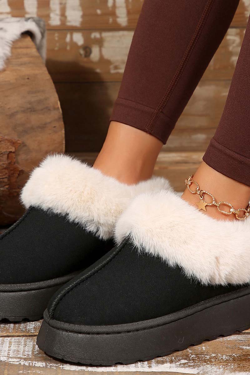 Thickened, Warm and Comfortable Outer Wear Plush Snow Boots