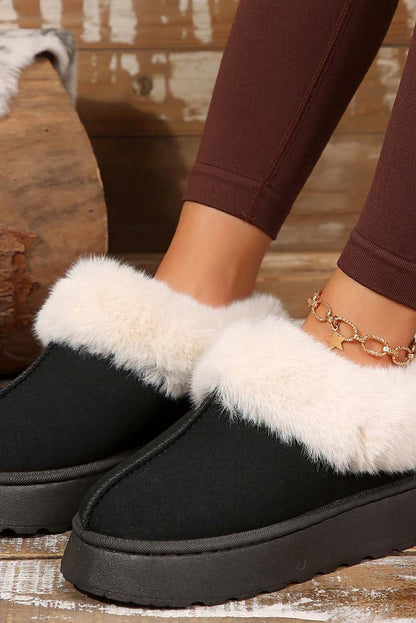 Thickened, Warm and Comfortable Outer Wear Plush Snow Boots