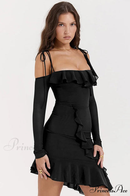 Kiki Ruffle Stylish Mini Dress