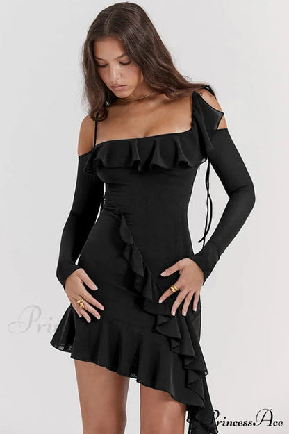 Kiki Ruffle Stylish Mini Dress