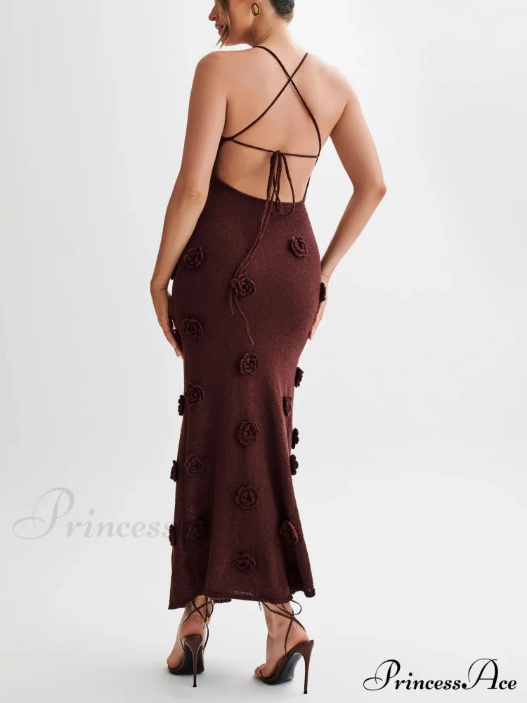 Knitted Stylish Midi Dress