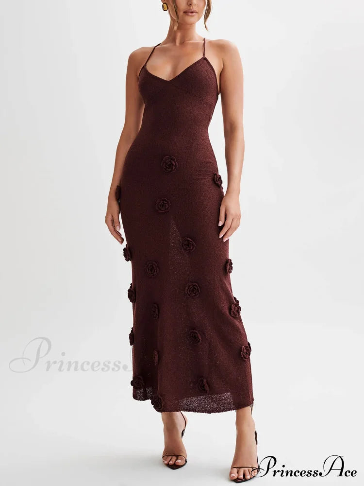 Knitted Stylish Midi Dress