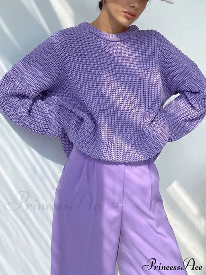 Knitted Graceful Pocket Sweater Cardigan