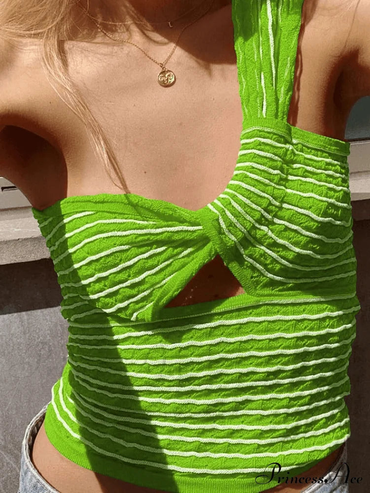 Knitted Stripe Long Sleeve Maxi Dress