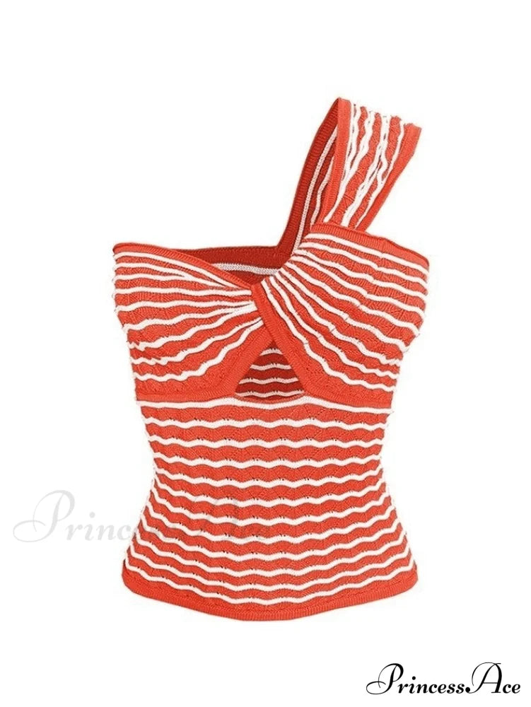 Knitted Stripe Long Sleeve Maxi Dress