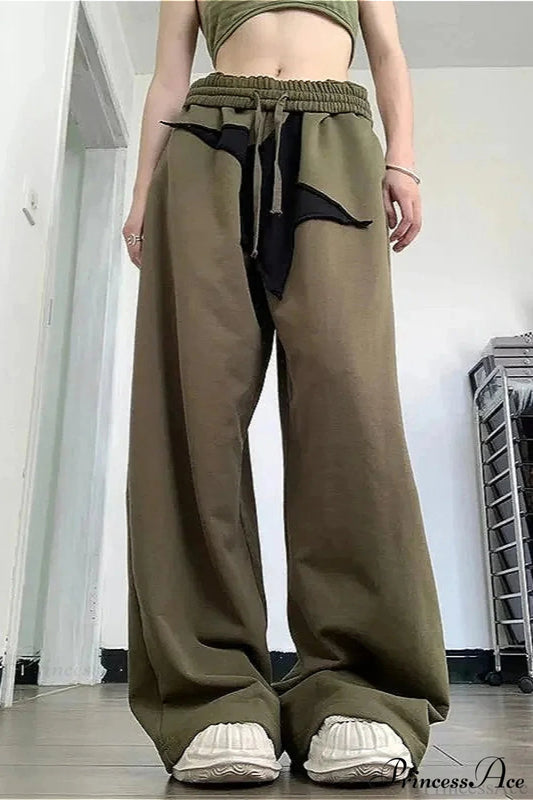 Korean Star Patch Pants