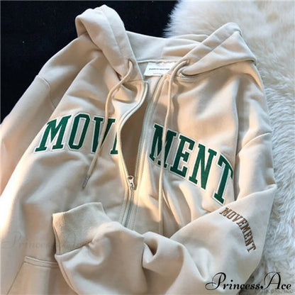 Korean Version Oversized Color Hoodies