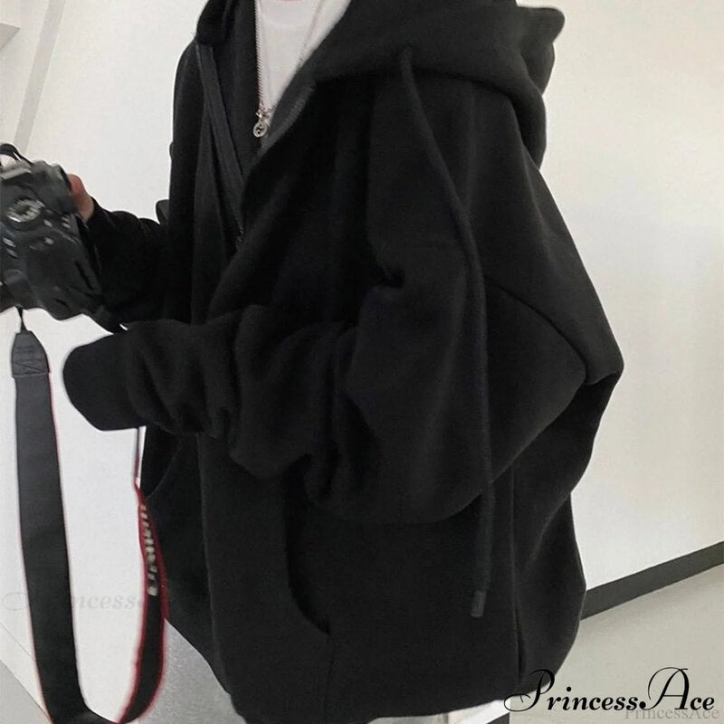 Korean Version Oversized Color Hoodies