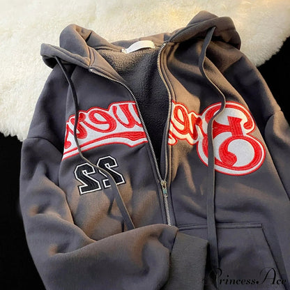 Korean Version Oversized Color Hoodies