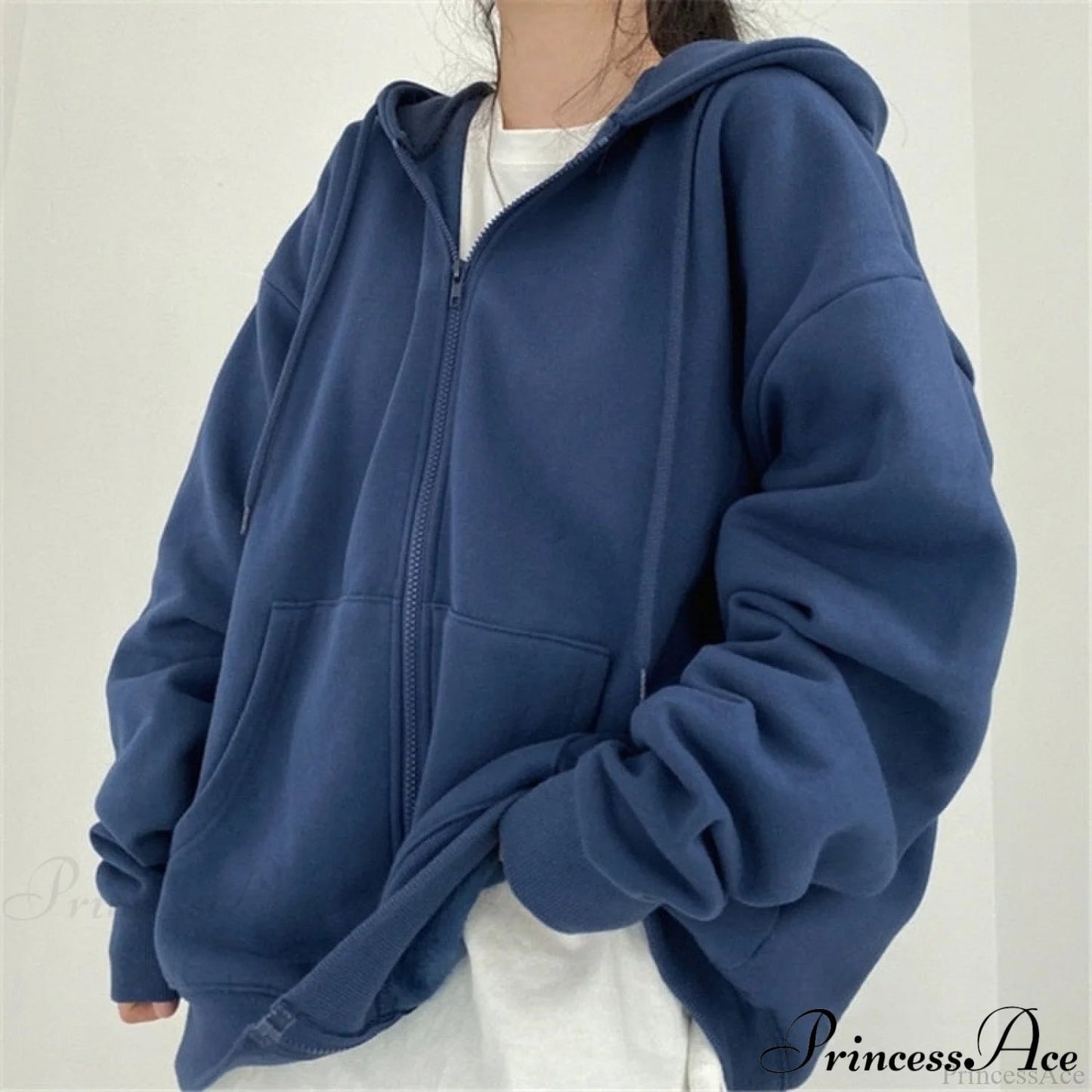 Korean Version Oversized Color Hoodies