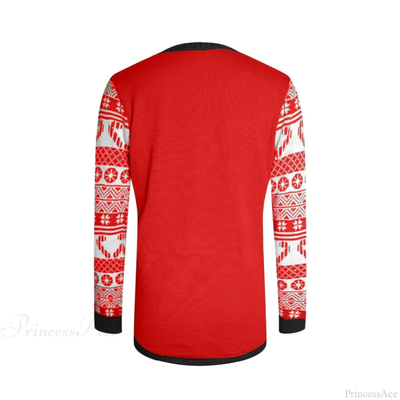 Cartoon Loose Pullover Christmas Sweater