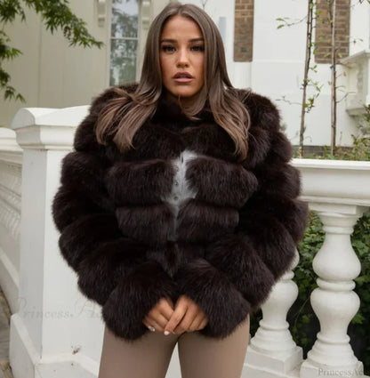 Fox Fur European Street Coat