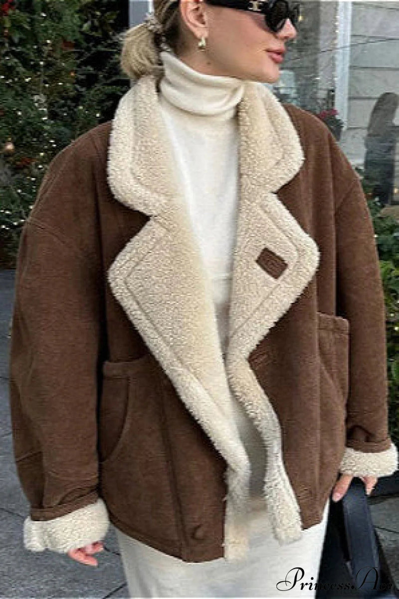 Lambswool Retro Loose Coat