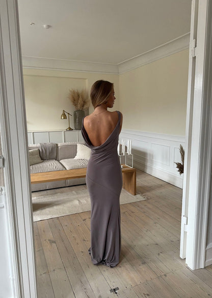 Emily | Backless Maxi Dress