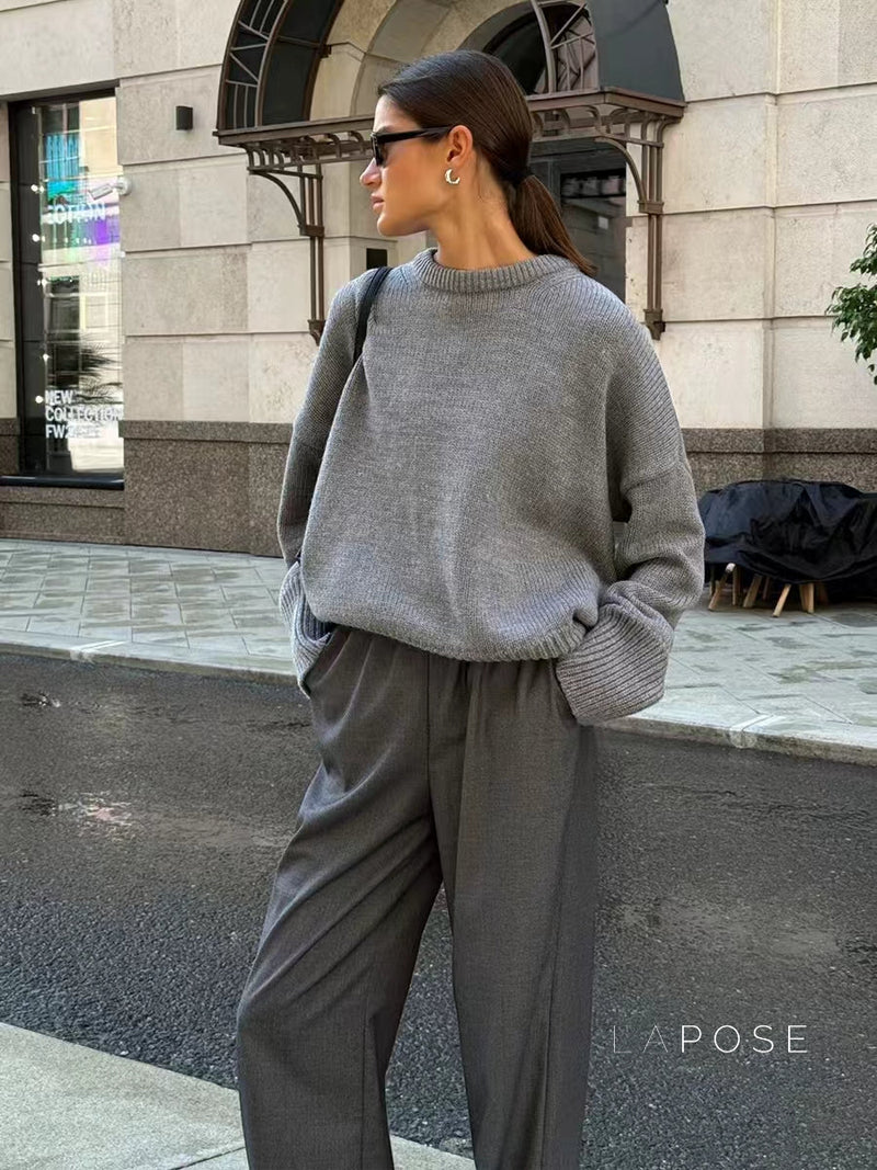 Aasiyah Cozy Knit Sweater