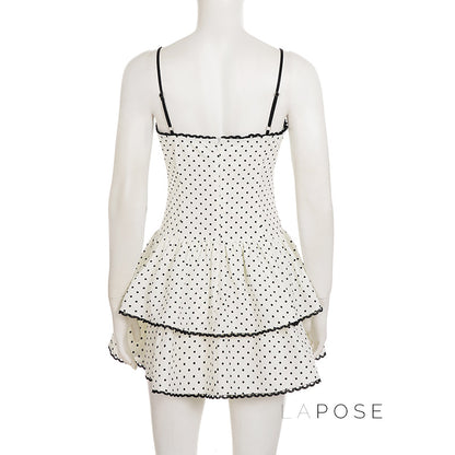 Adaeze Polka Dot Mini Dress