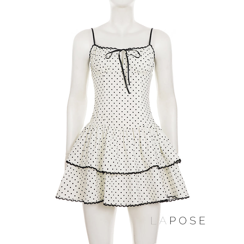 Adaeze Polka Dot Mini Dress
