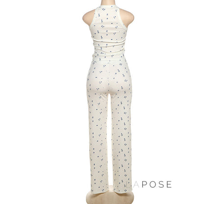 Aleah Ribbed Pant Set