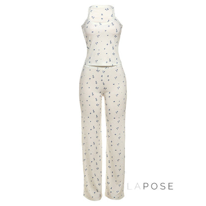Aleah Ribbed Pant Set