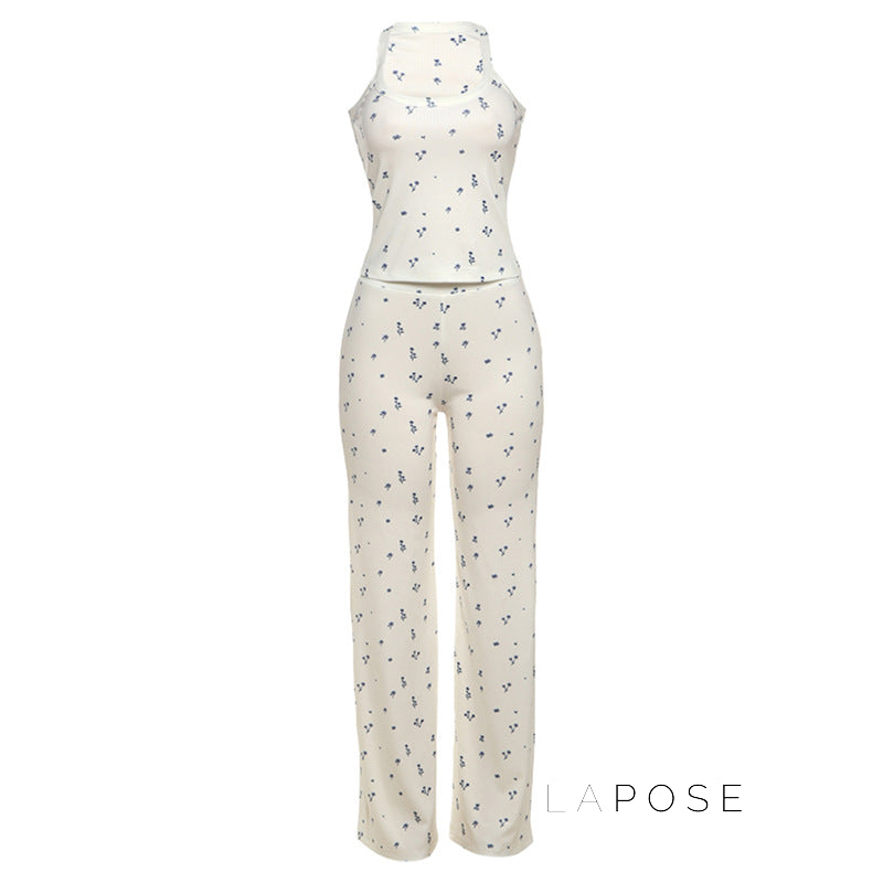 Aleah Ribbed Pant Set