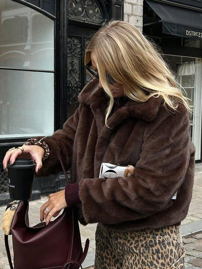 Alexia Faux Fur Coat