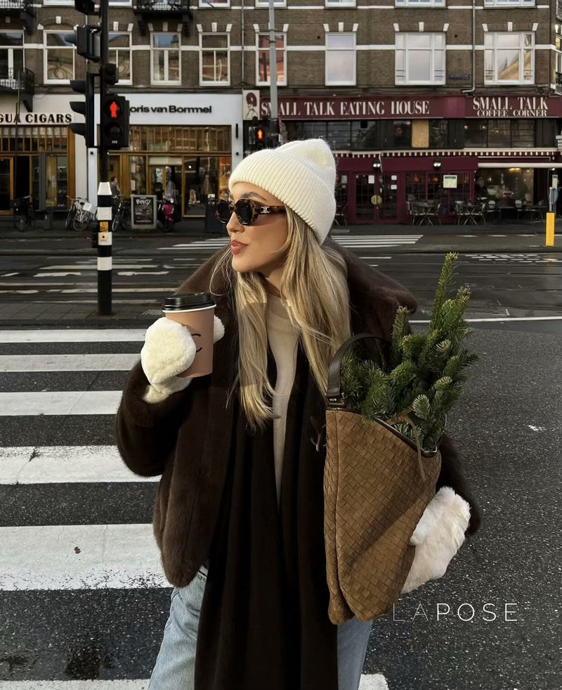 Alexia Faux Fur Coat
