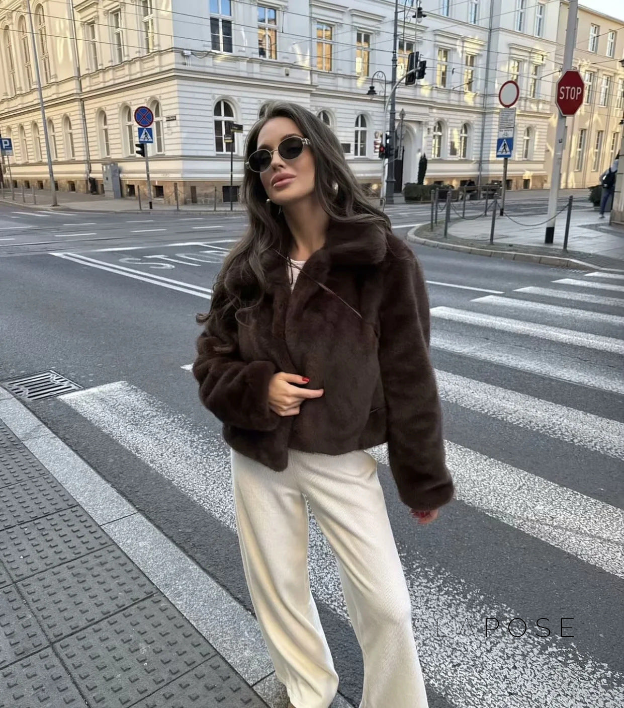 Alexia Faux Fur Coat