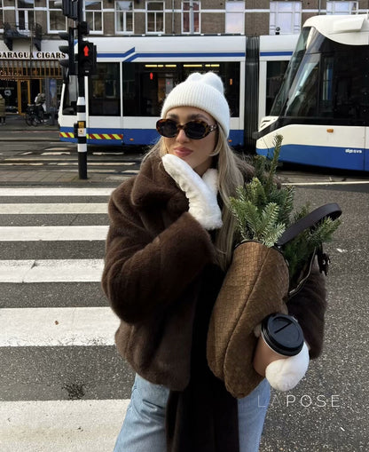 Alexia Faux Fur Coat