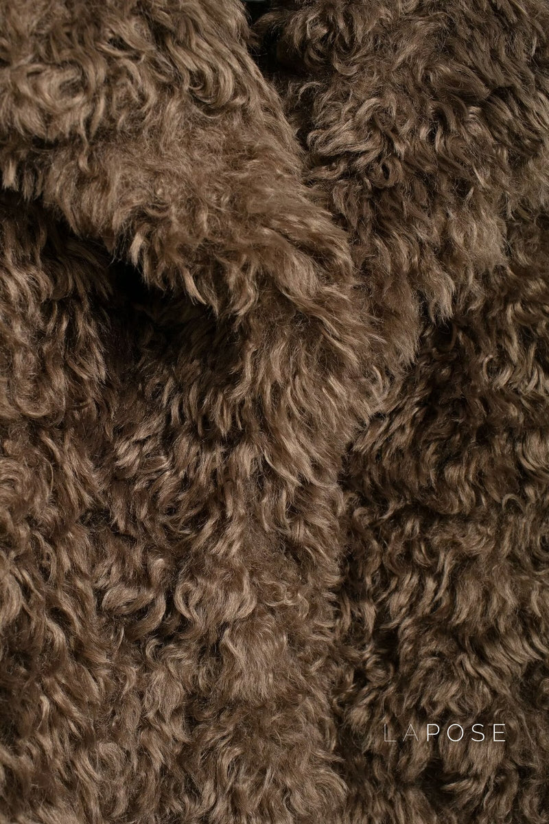 Alexzandria Faux Fur Teddy Coat