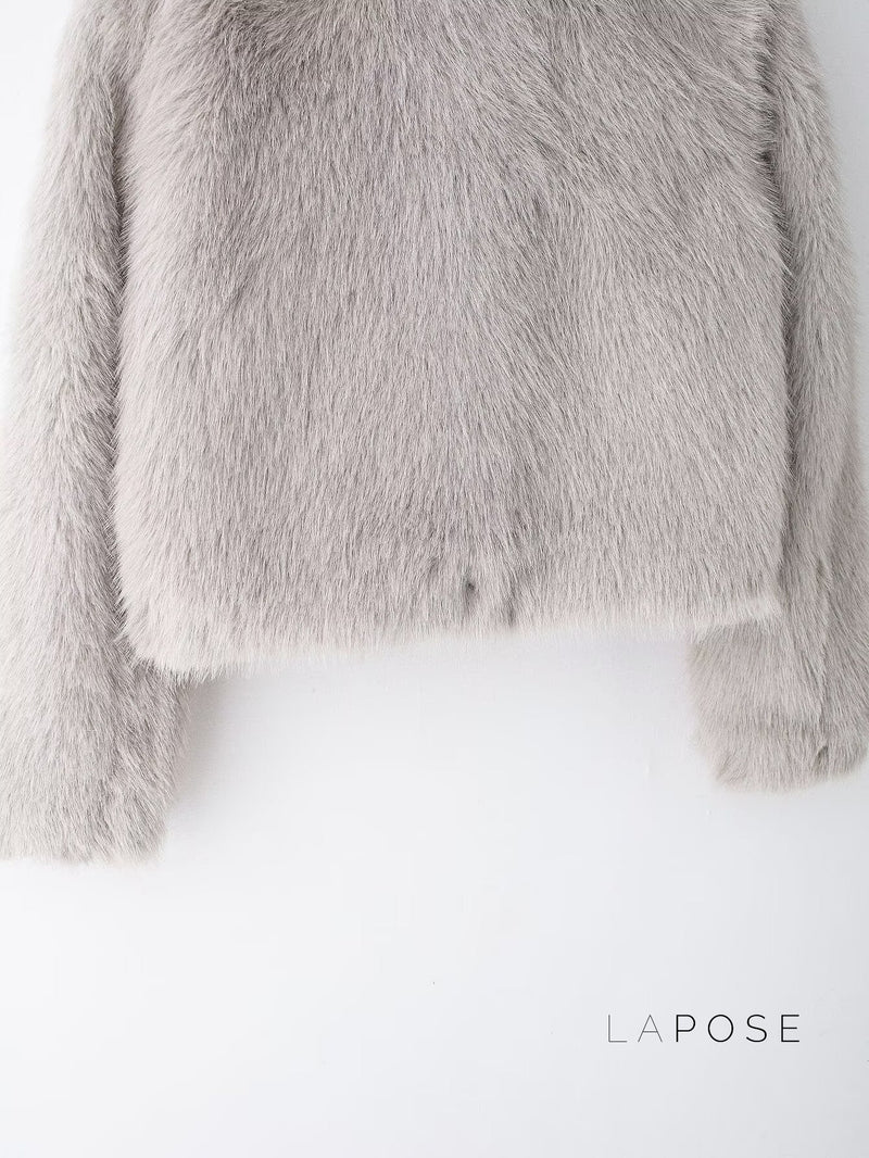 Alysa Faux Fur Teddy Coat