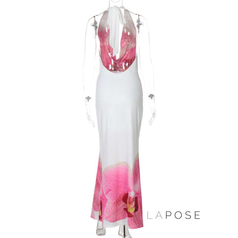 Amity Halter Maxi Dress