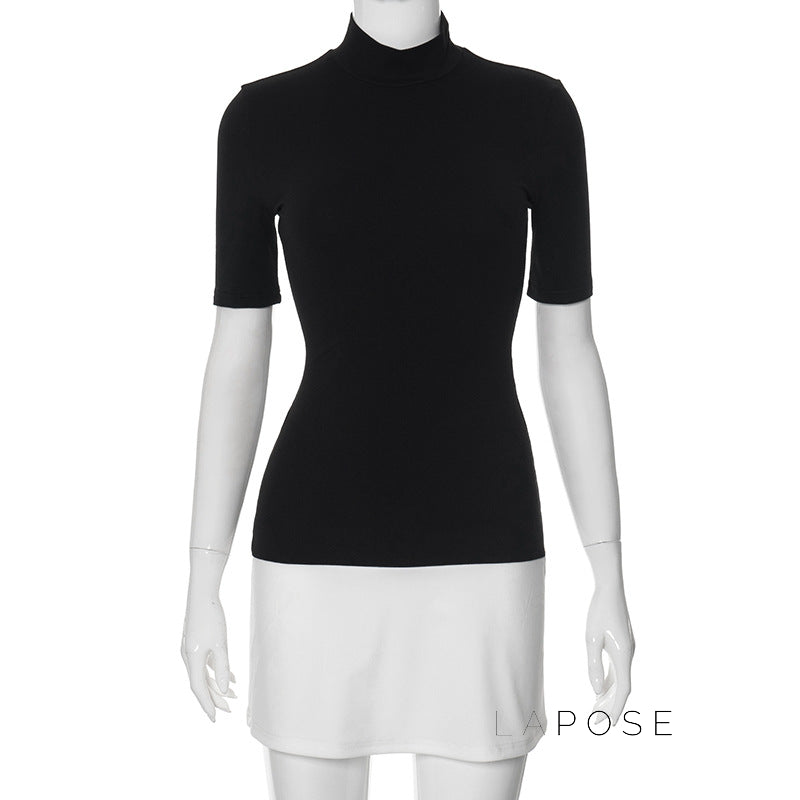 Anabell Contrast Bodycon Mini Dress