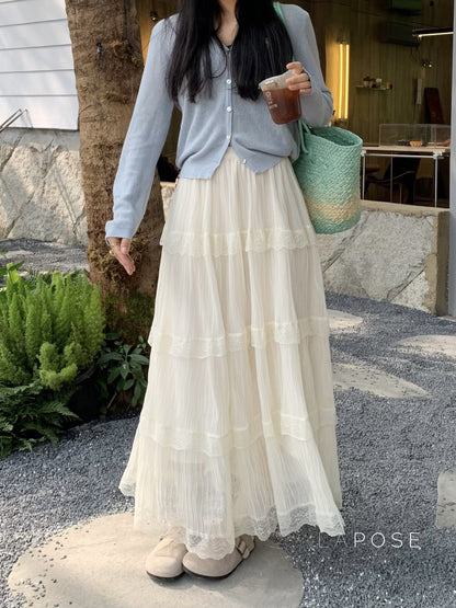 Anai Lace Maxi Skirt