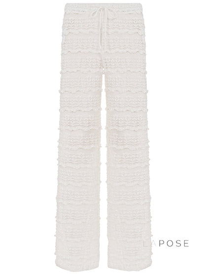 Annmarie Lace Straight Pants