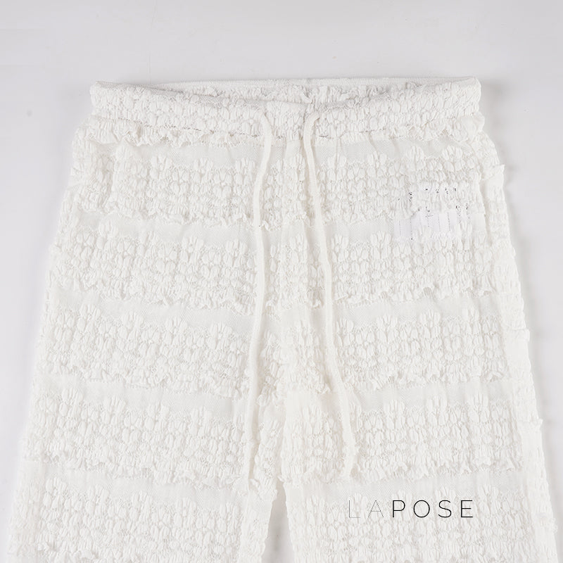 Annmarie Lace Straight Pants