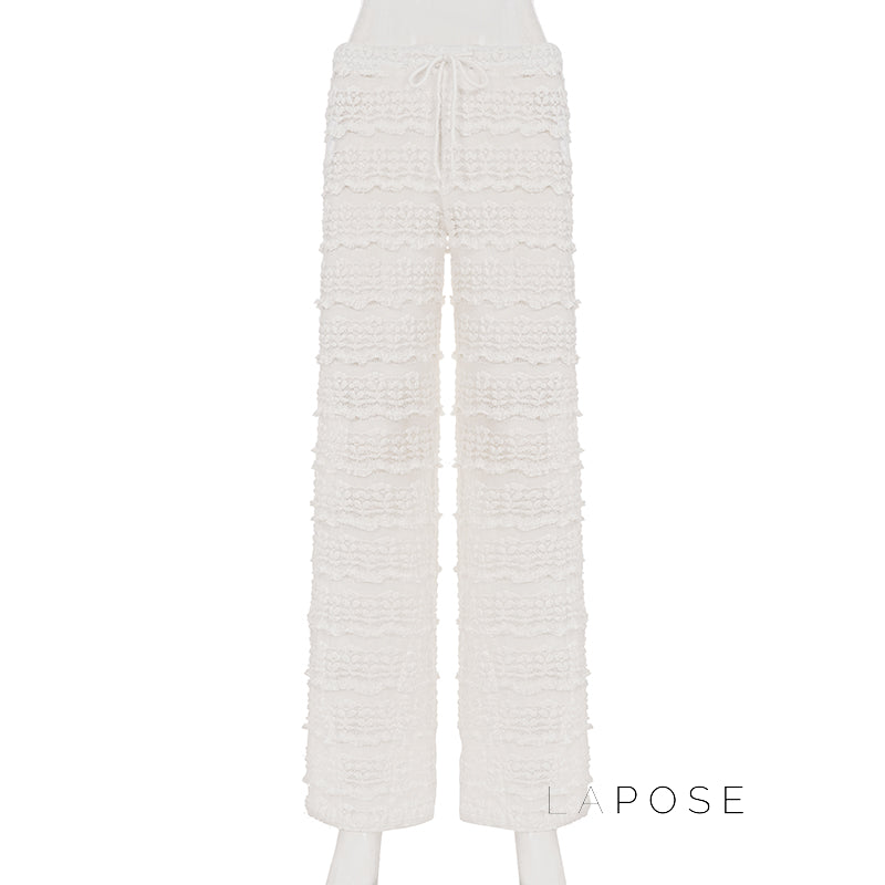Annmarie Lace Straight Pants