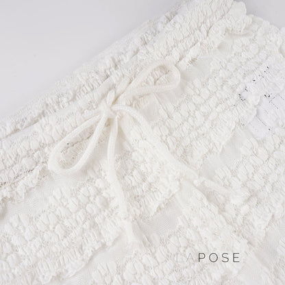 Annmarie Lace Straight Pants