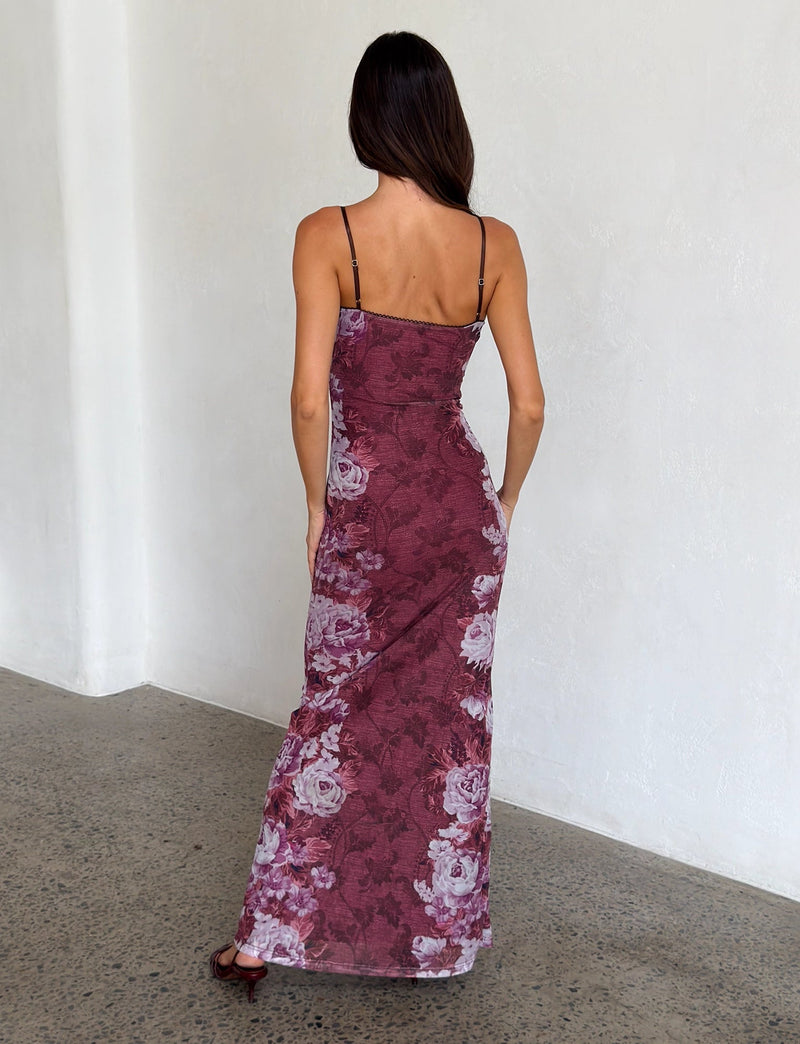 Arlette Radiant Maxi Dress - Rose
