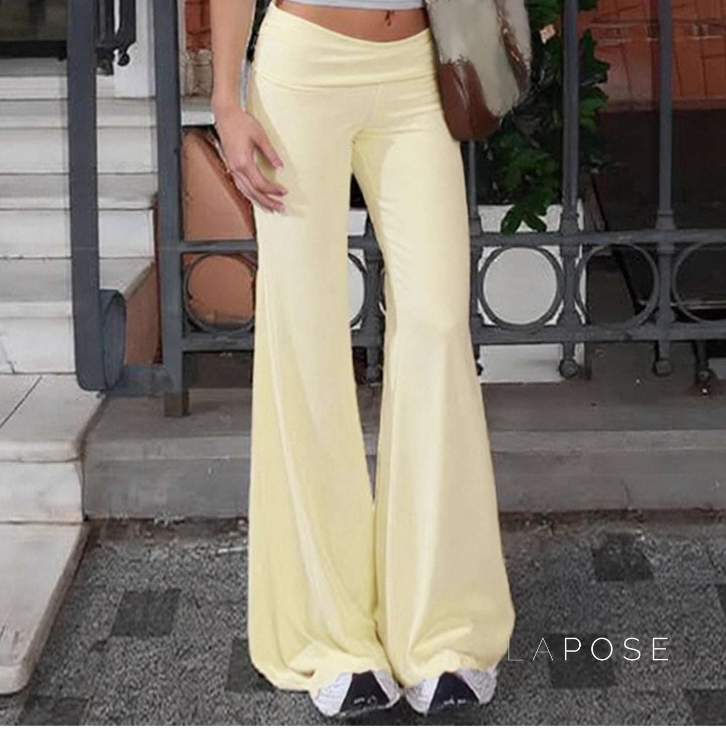 Asher High-rise Flared Pants