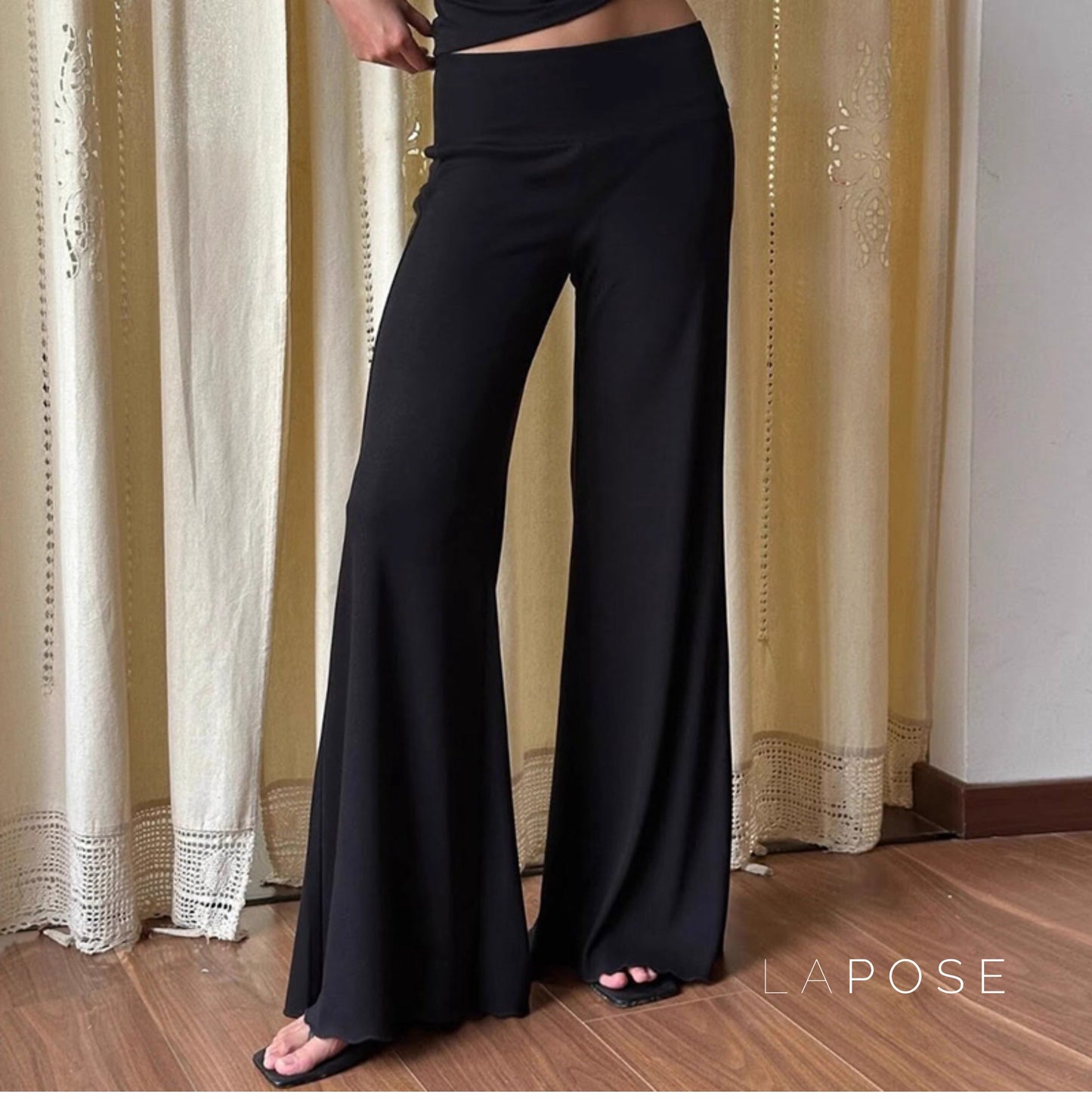 Asher High-rise Flared Pants