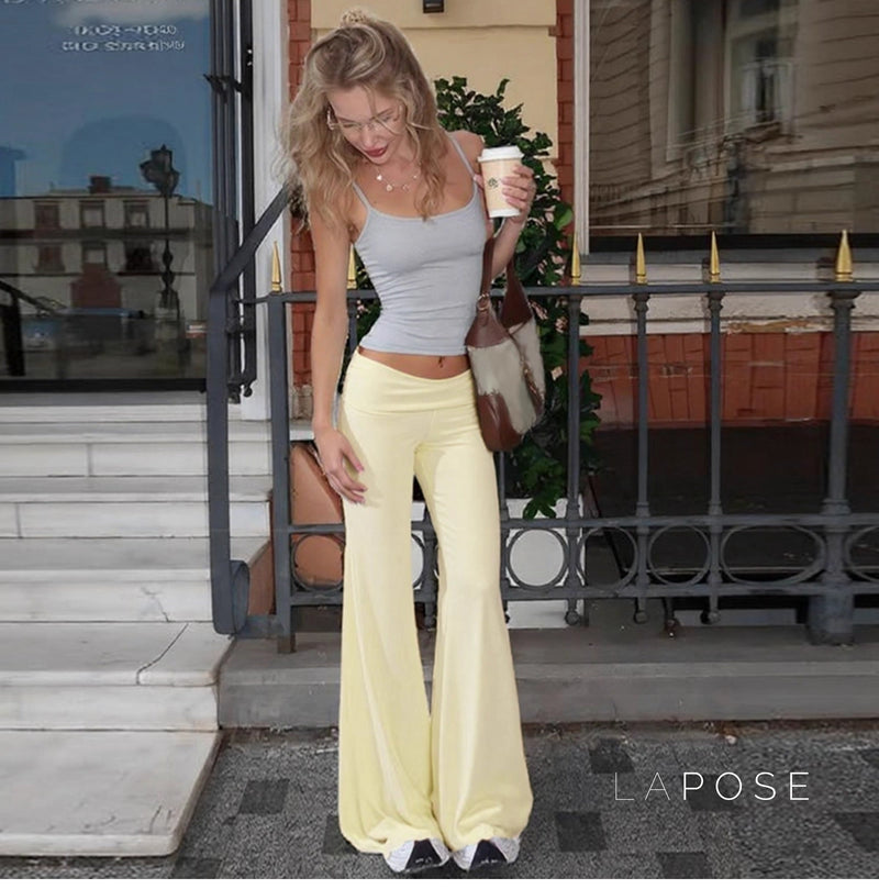 Asher High-rise Flared Pants