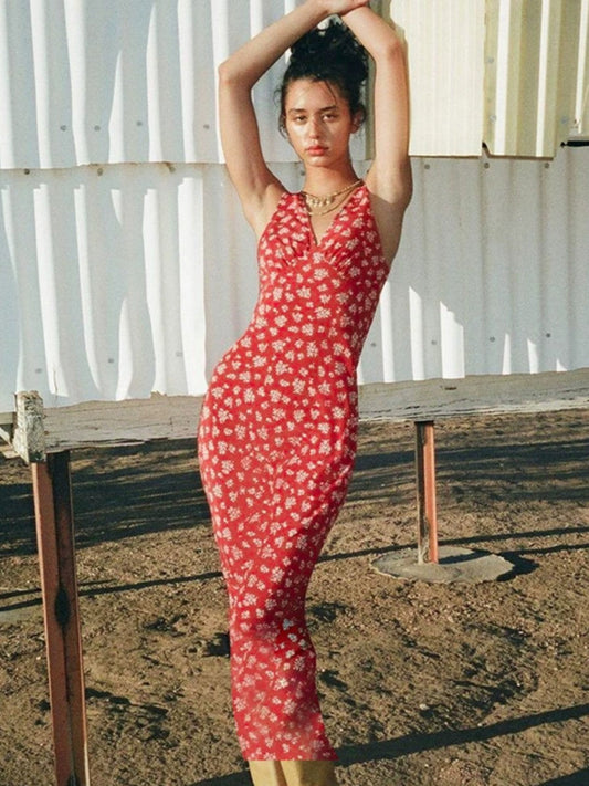 Aubrie Backless Maxi Dress