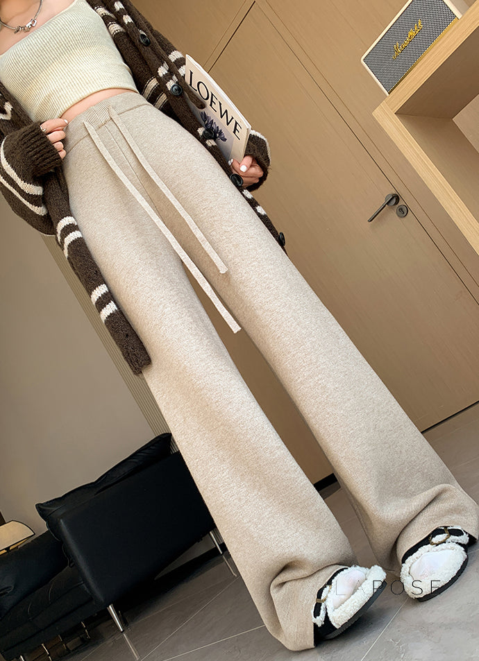 Avarie Cozy Wide-leg Pants