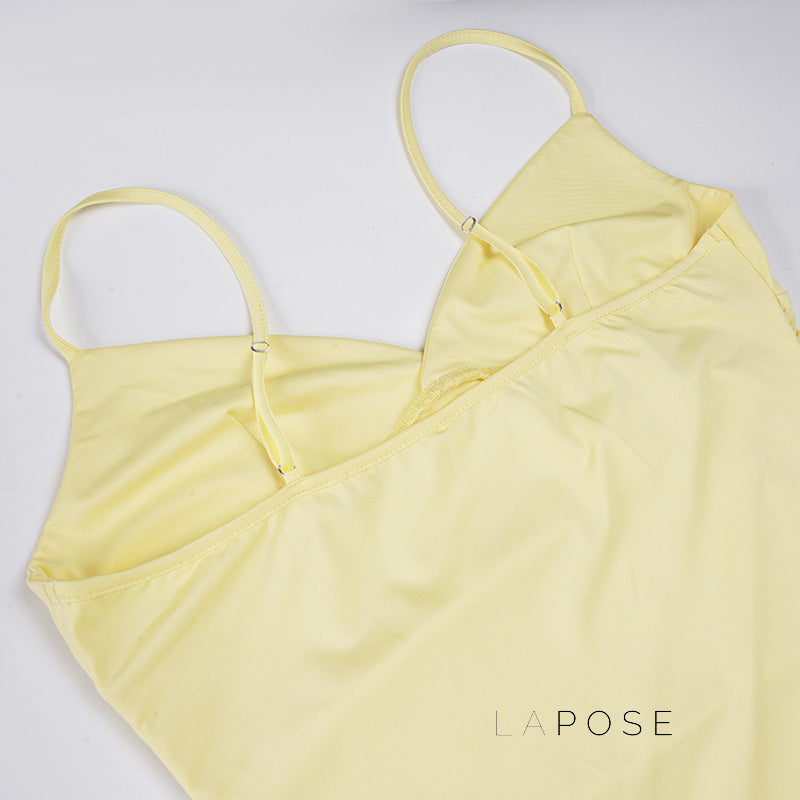 Blakelee Pleated Strappy Mini Dress